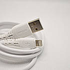 Кабель ANSTY AN-14-I Lightning 3.4A 1M White, фото 5