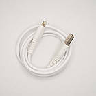 Кабель ANSTY AN-14-I Lightning 3.4A 1M White, фото 3