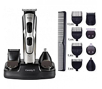 Бритва триммер для бороды и усов, машинка для стрижки волос беспроводная, триммер для бритья Gemei GM-592