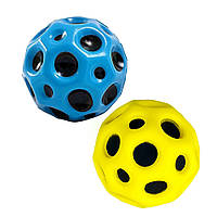 Антигравитационный мяч попрыгун Sky Ball Gravity Ball 2 шт. Желтый и Синий