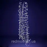 Гирлянда "Конский хвост", от сети, 3м, 510LED, Холодный белый / Светодиодная новогодняя гирлянда