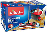 Комплект для уборки Vileda Mop Obrotowy UltraMax Turbo Серый