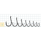 Гачки Gurza  CHINU-RING BN K-1105, фото 2