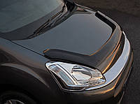 Дефлектор капота длинная (EuroCap) для Peugeot Partner Tepee 2008-2018 гг