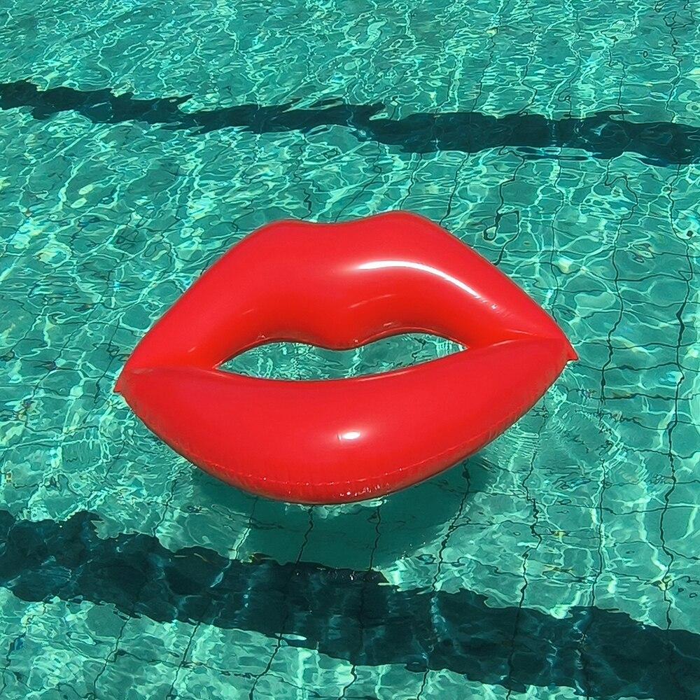 Надувные губы 180см! Красные для пляжа и бассейна! - фото 3 - id-p2077861142