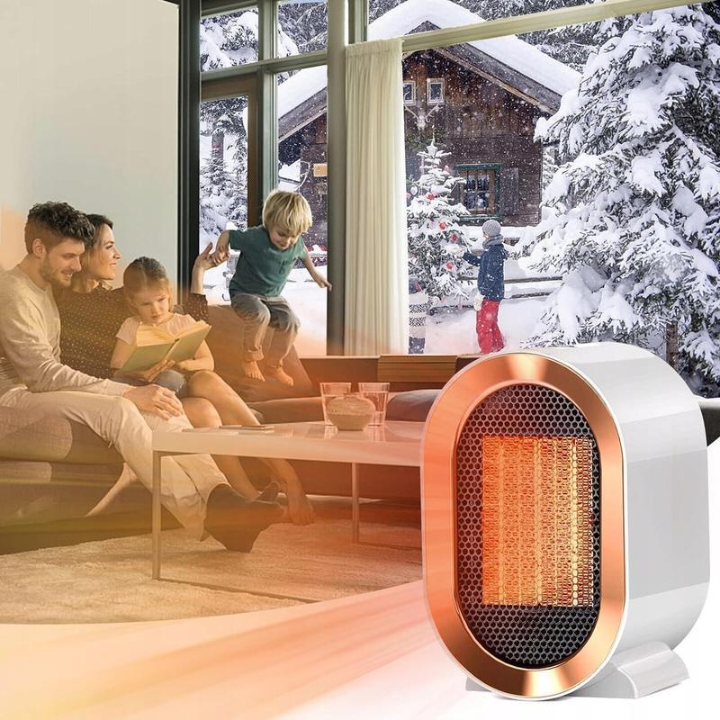 Електричний портативний нагрівач Electric Heater Fan XL-694 1200W, фото 1