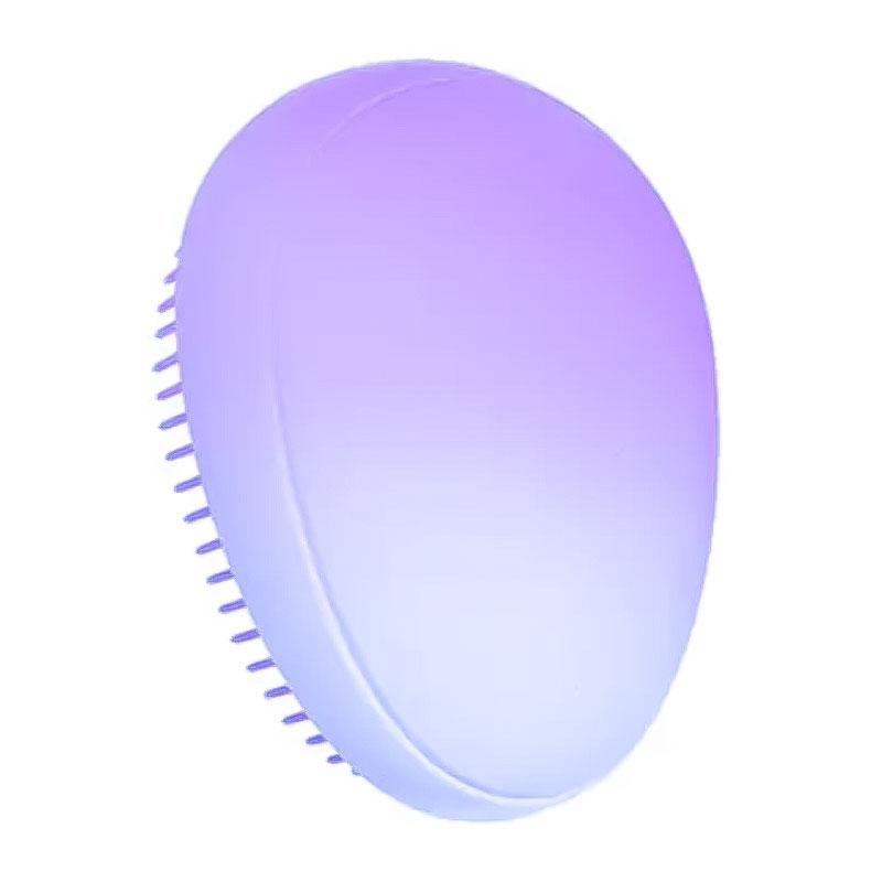 Гребінець-яйце Egg Detangler Compact Hair Brush для розплутування волосся фіолетова