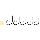 Гачки Gurza MUTSU LIGHT Ring BN K-1125, фото 2