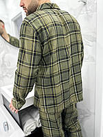 Стильна чоловіча піжама. Костюм для дому фланель. Домашній одяг для чоловіків., фото 10