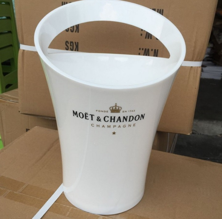 Ведро для шампанского Moët & Chandon. Кулер для льда Мое Шандон. Белое moet - фото 3 - id-p2077861312