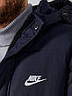 Чоловіча куртка Nike довга зимова куртка Найк, подовжена куртка Nike на зиму з капюшоном, фото 8