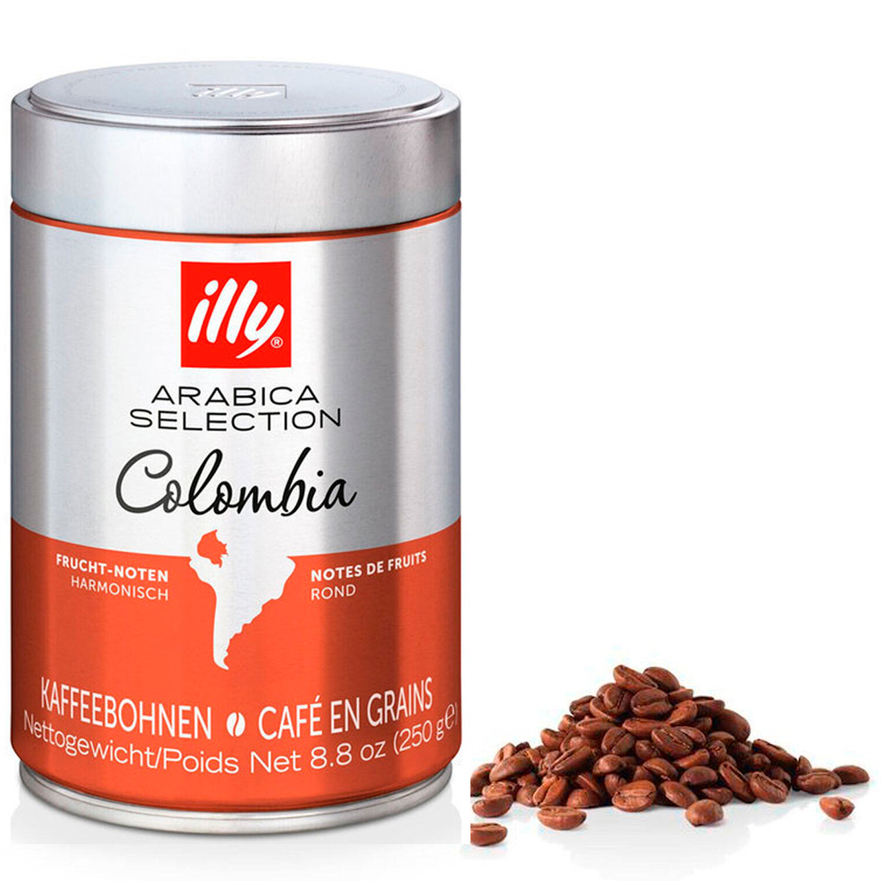 Кава в зернах Illy  Колумбія Columbia Arabica Selection 250 г