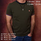 Шовкова срібна цепочка з хрестиком. Освячений хрест та шовковий шнурок зі срібним замком. 55 см, фото 2