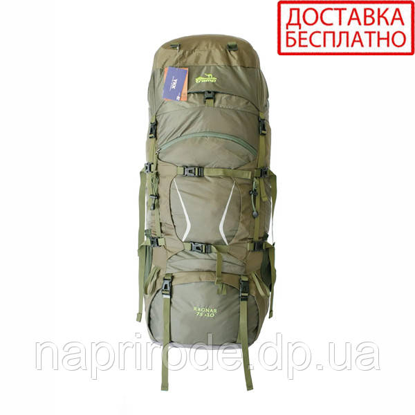 Рюкзак туристичний Ragnar 75+10 л UTRP-044-green