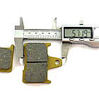 Гальмівні колодки задні мотоцикли Suzuki GSXR600 GSXR750 GSXR1000 K4 K5 K6, фото 3