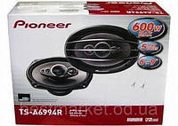 Автомобільні колонки Pioneer TS-G6994, 16х23см, 600 Вт, 5-ти смугові, овальні