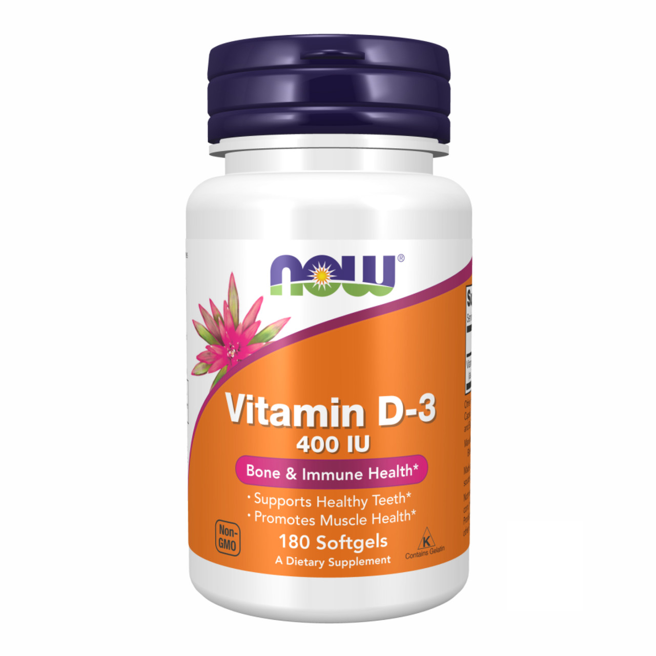 VIT D-3 400 IU - 180 sgels, фото 1