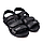 Чоловічі шкіряні сандалі E-series Black, фото 3