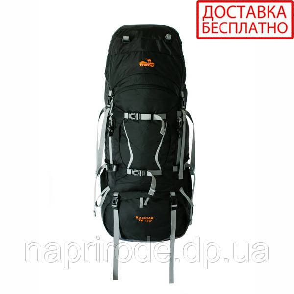 Рюкзак туристичний Tramp Ragnar 75+10 л UTRP-044-black