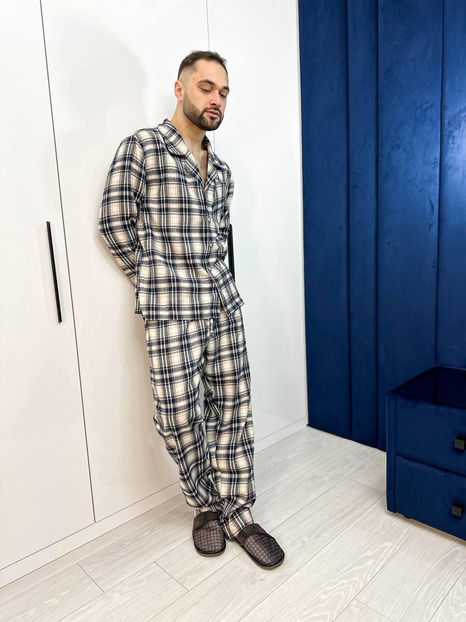 Піжама зручна кофортна. Костюм для дому відпочинку. Чоловічий нічний і домашній одяг., фото 1