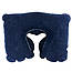 Надувна подушка для подорожей, колір темно-синій, розмір XL (26 х 40см) для жінок і чоловіків, фото 3
