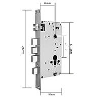3х-ригельный корпус замка PES 16068