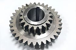 Шестерня вала проміжного (Z=33/19) КПП МТЗ-320. кат.220-1701062 (Оригинал )