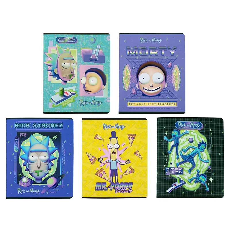 Зошит шкільний Kite Rick and Morty RM23-238, 24 аркуша, клітинка