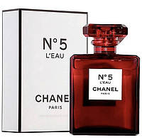 Шанель 5 Л'Еау Ред Эдишн - Chanel N5 L'Eau Red Edition парфюмированная вода 100 ml.