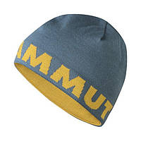 Шапка Mammut Logo Beanie серый