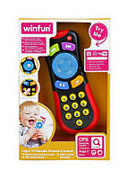 Игрушка Пульт для самых маленьких WINFUN 0723B-NL звуки и мелодии, подсветка, 16,5 см