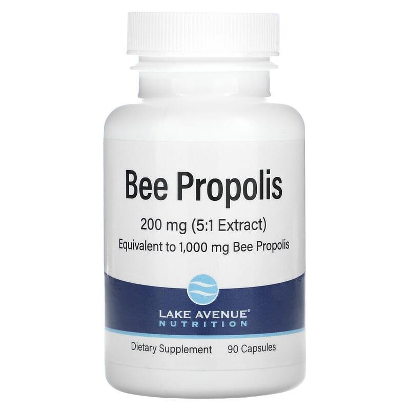 Lake Avenue, Bee Propolis 5:1, Прополіс 1000 мг, 90 капсул