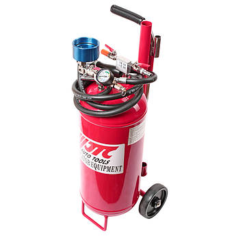 Пристрій для відкачування технічних рідин пневматичний 12 л