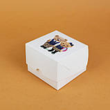 Коробочка Дитяча Маленька 110*110*80 мм Коробка для романтичного подарунка з любов’ю, фото 5