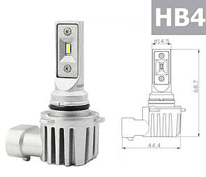 Світлодіодні LED лед лампи HB4 компактні як галогенка BAXSTER SE Plus, фото 3