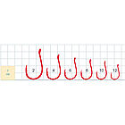 Гачки Gurza CHINU-RING R K-2105, фото 2