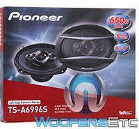 Автомобільна акустика колонки Pioneer TS-A6996S 6x9 овали, динаміки