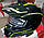 Шлем (мотард) NENKI MATT BLACK&YELLOW  S(55-56), M(57-58),  XL(61-62), фото 6