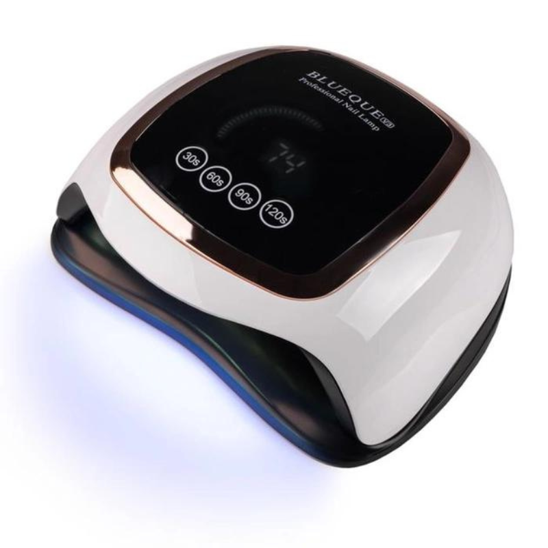 Лампа для сушіння нігтів Led+Uv Sun BQ-V3 168W white (led-display), фото 1
