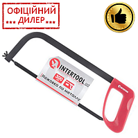 Ножівка по металу 300 мм, пластикова рукоятка INTERTOOL HT-3305 YLP