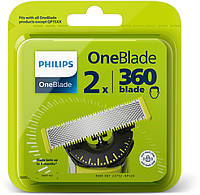 Оригинальні Леза Philips One Blade 360 2 шт QP420/50