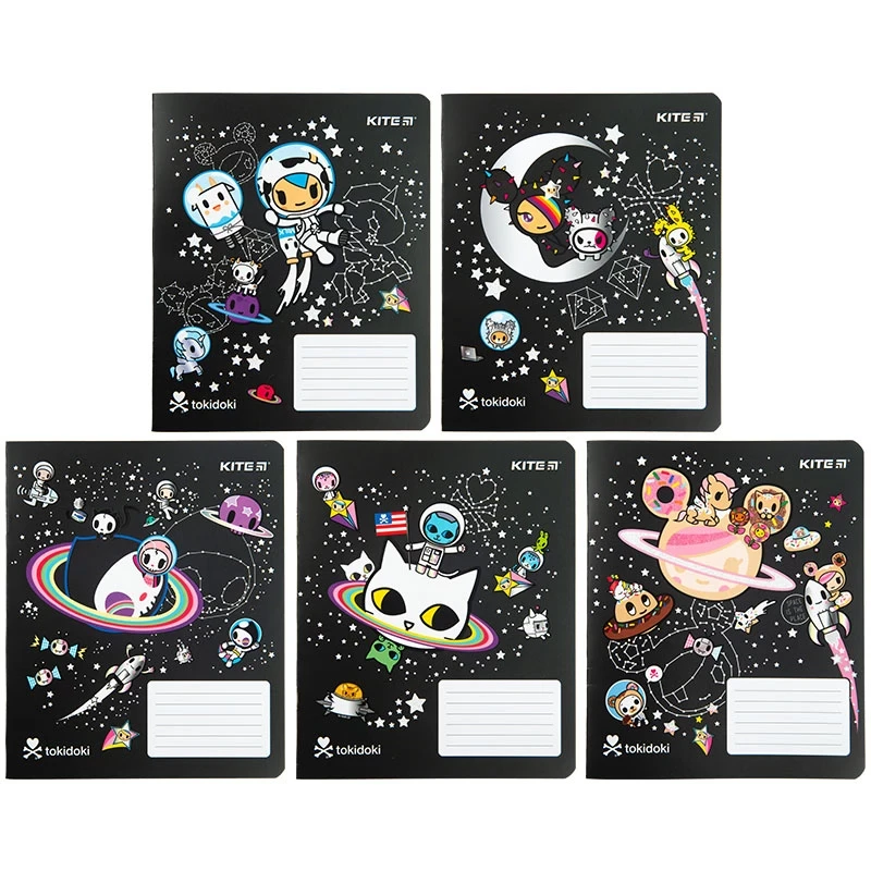 Зошит шкільний Kite tokidoki TK23-237, 18 аркушів, лінія