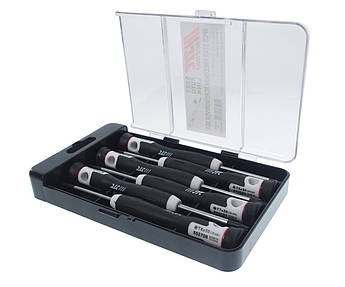 Набір викруток прецизійних TORX T6, T7, T8, T9, T10, T15 6ед.