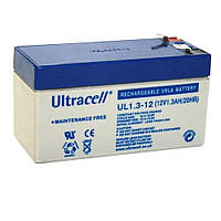 Аккумуляторная батарея Ultracell UL1.3-12 AGM 12V 1.3 Ah VRLA YT33389
