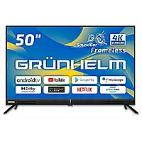 Телевизор Grunhelm 50U600-GA11V 50" Телевизор с высокой яркостью картинки Телевизор для домашнего кинотеатра
