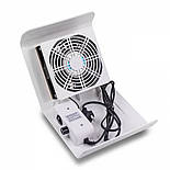 Витяжка для манікюру SIMEI 858-2A 40W біла, фото 3