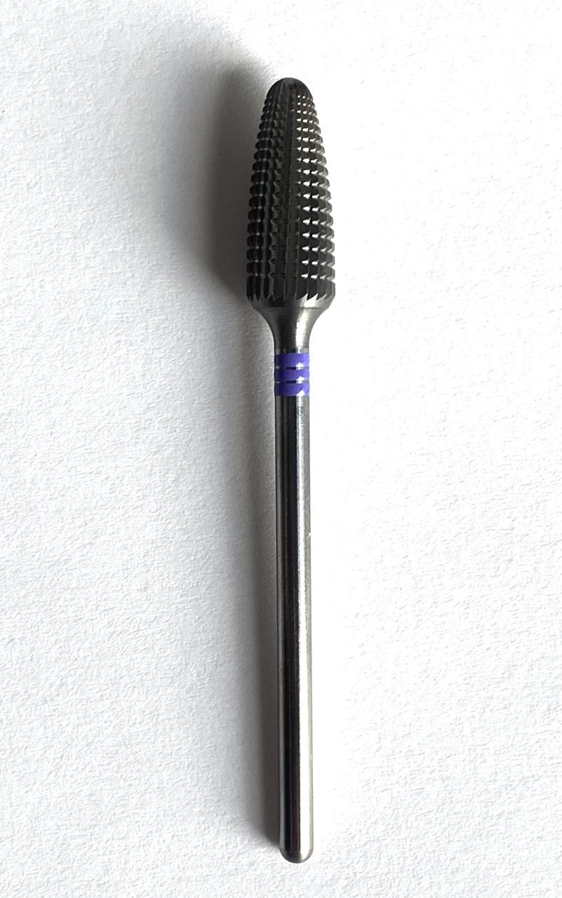 Спіральне супер тонке хрестове різьблення (три фіолетові кільця)