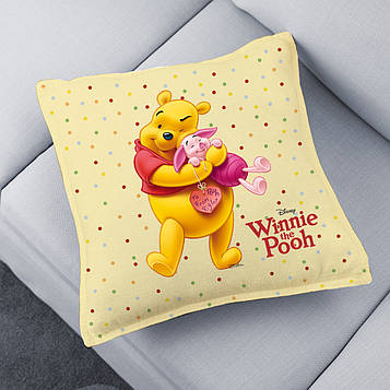 Дитяча декоративна подушка з принтом Вінні Пух