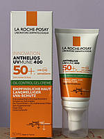 Сонцезахисний гель крем La Roche-Posay Anthelios UVmune 400 Gel-Creme SPF 50+ (50m) Не парфумований