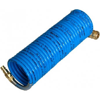 Шланг кручений поліуретановий зі швидкозніманням 6.5*10 мм 10 м